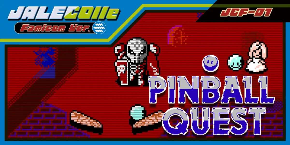 Grafika gry JALECOlle Famicom Ver. Pinball Quest
