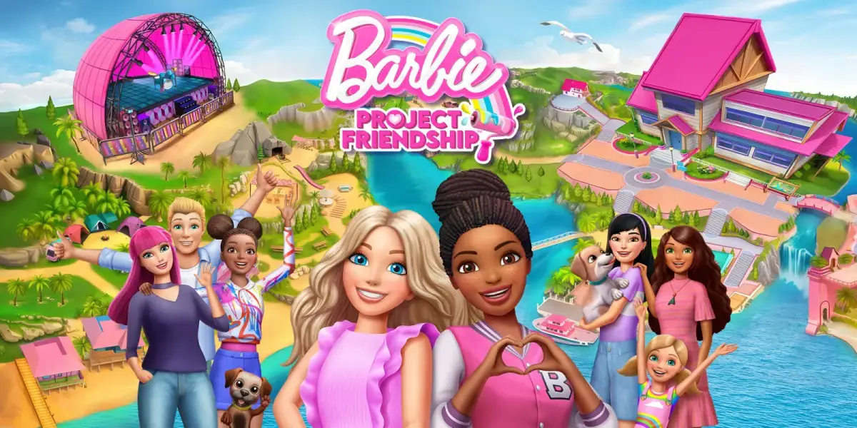 Grafika gry Barbie: Project Friendship