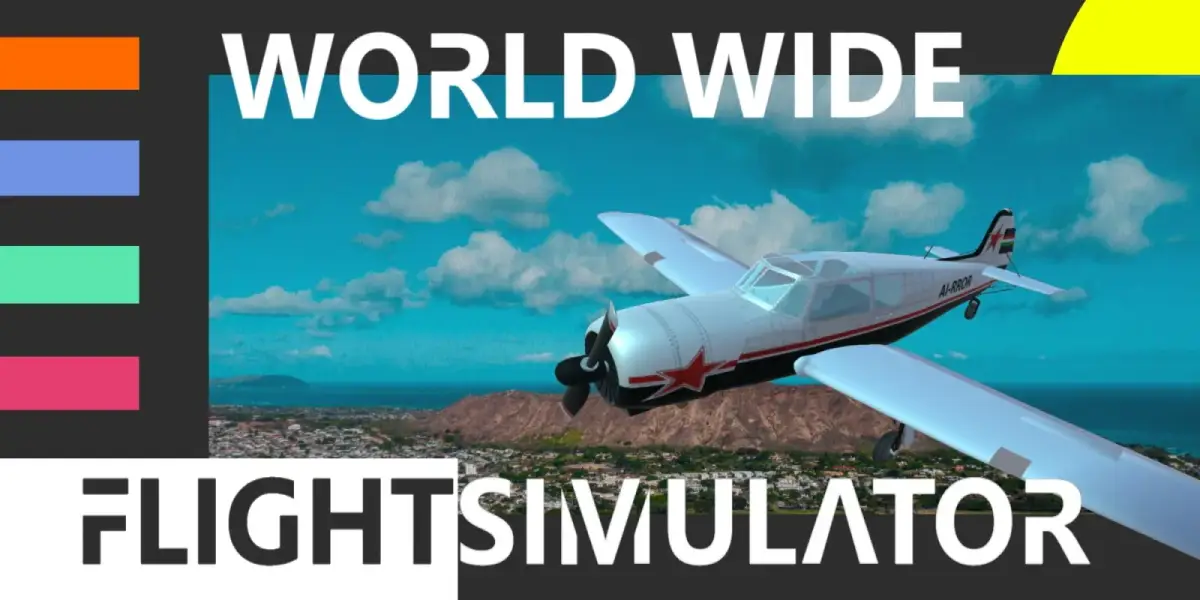 Grafika gry WorldWide FlightSimulator