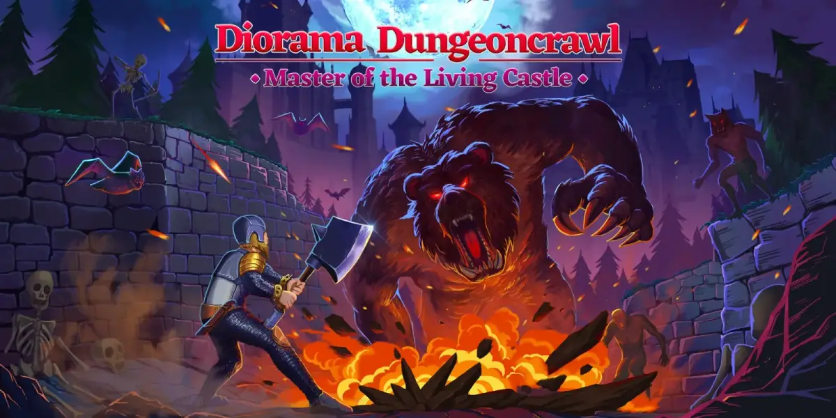 Grafika gry Diorama Dungeoncrawl - Master of the Living Castle