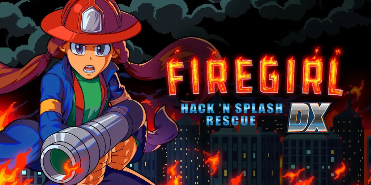 Grafika gry Firegirl: Hack 'n Splash Rescue DX