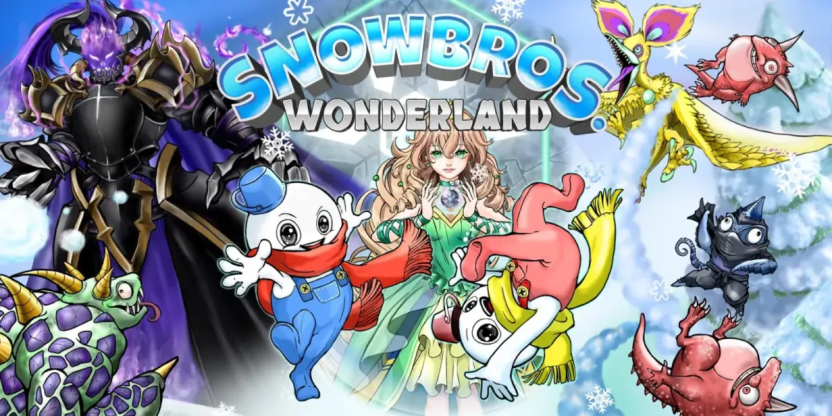 Grafika gry Snow Bros Wonderland