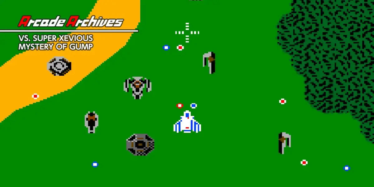 Grafika gry Arcade Archives VS. SUPER XEVIOUS MYSTERY OF GUMP