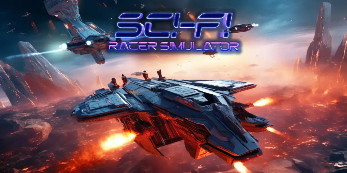 Grafika gry SciFi Racer Simulator