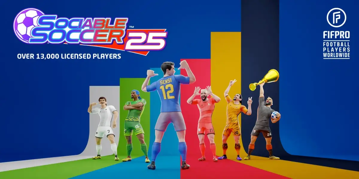 Grafika gry Sociable Soccer 25