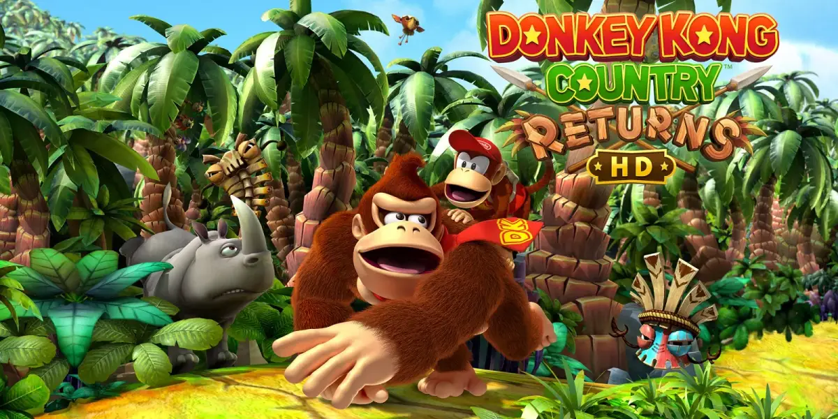 Grafika gry Donkey Kong Country Returns HD