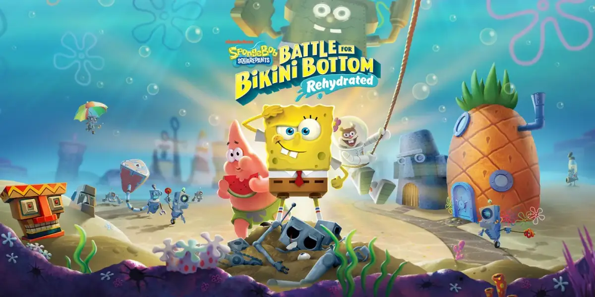 Grafika gry Spongebob SquarePants Battle for Bikini Bottom Rehydrated
