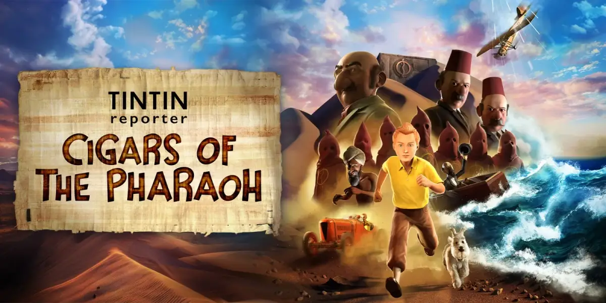 Grafika gry Tintin Reporter Cigars of the Pharaoh Edycja Limitowana