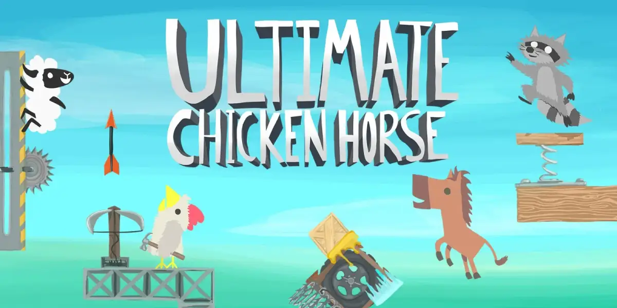 Grafika gry Ultimate Chicken Horse A-Neigh-Versary Edition