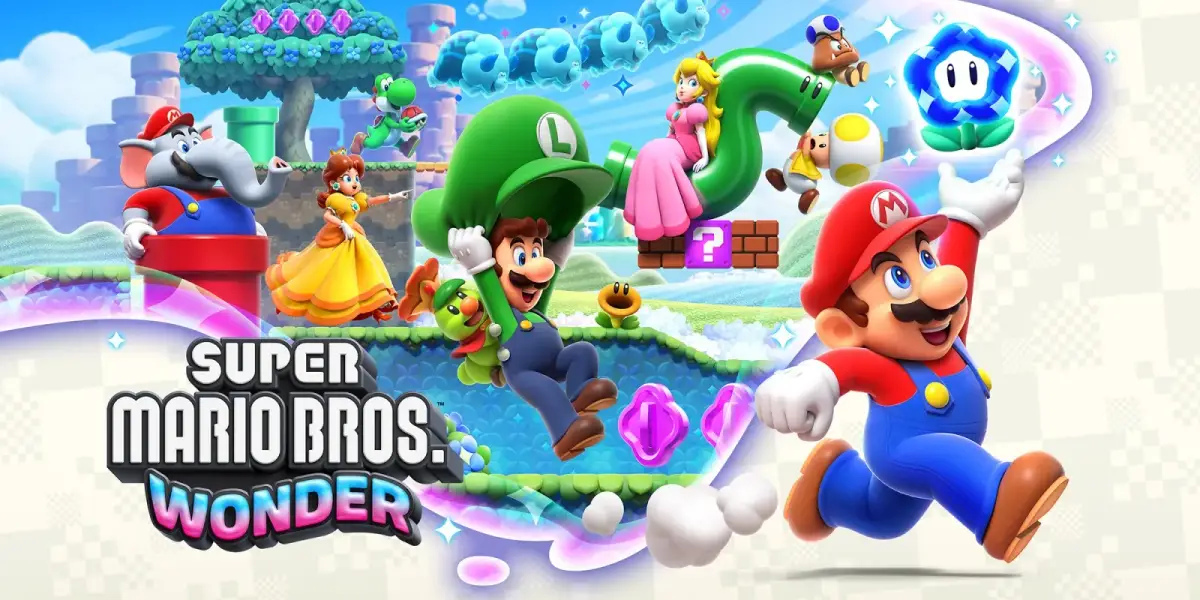 Grafika gry Super Mario Bros: Wonder