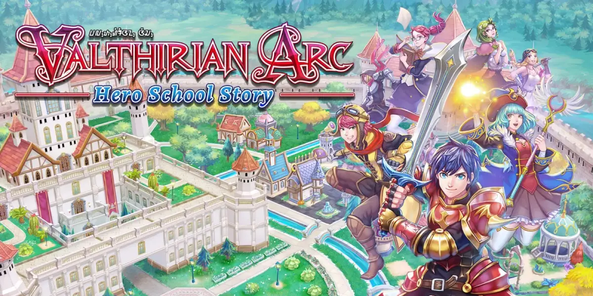 Grafika gry Valthirian Arc Hero School Story