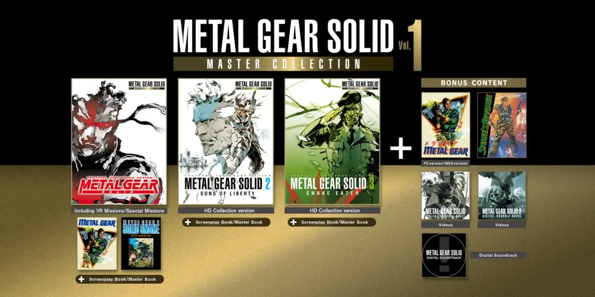 Grafika gry Metal Gear Solid: Master Collection Volume 1