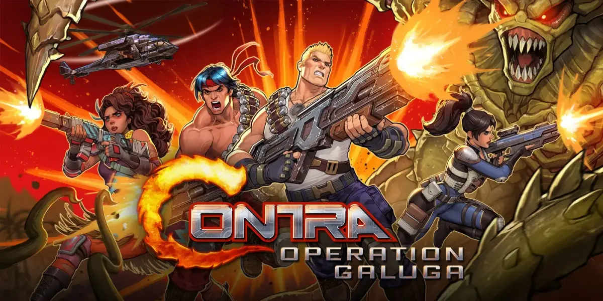 Grafika gry Contra: Operation Galuga