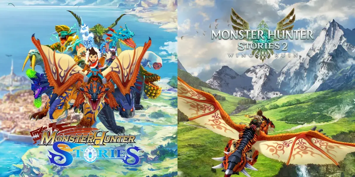 Grafika gry Monster Hunter Stories Collection