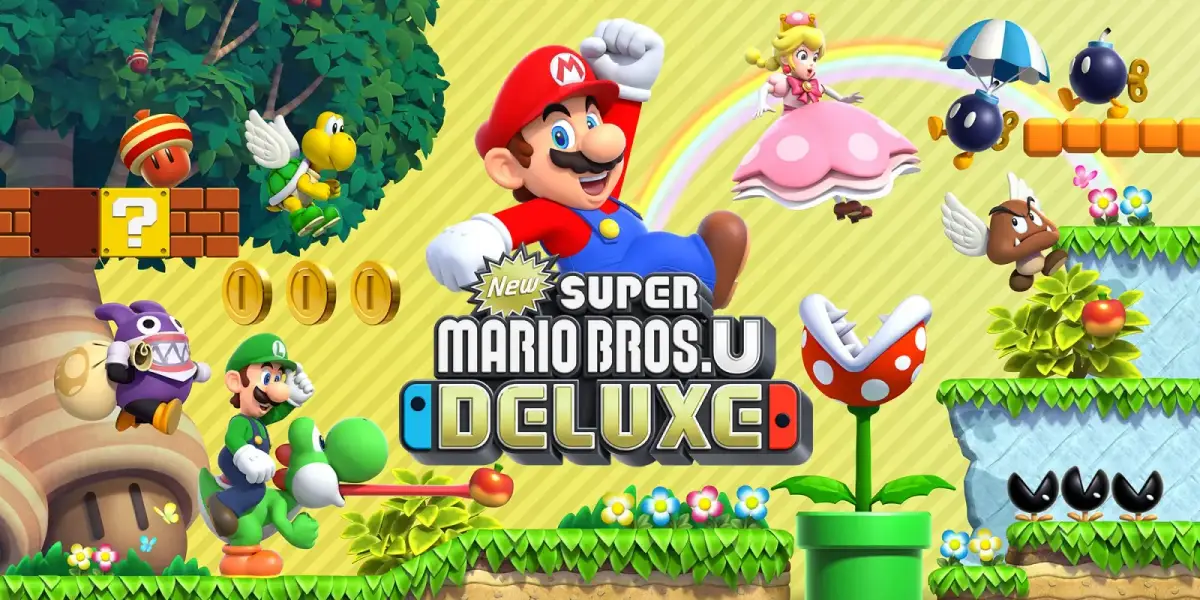 Grafika gry New Super Mario Bros U Deluxe