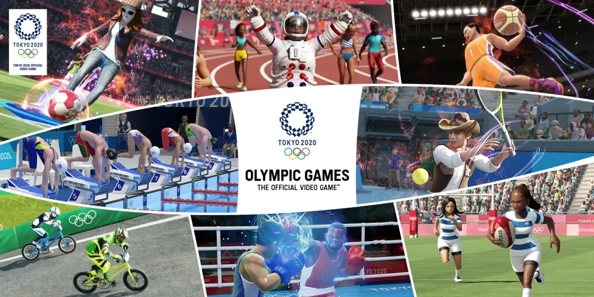 Grafika gry Olympic Games Tokyo 2020 - The Official Video Game