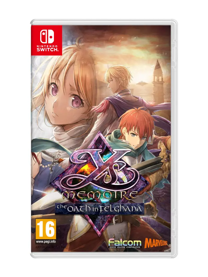 Ys Memoire: The Oath in Felghana Nintendo Switch okładka gry