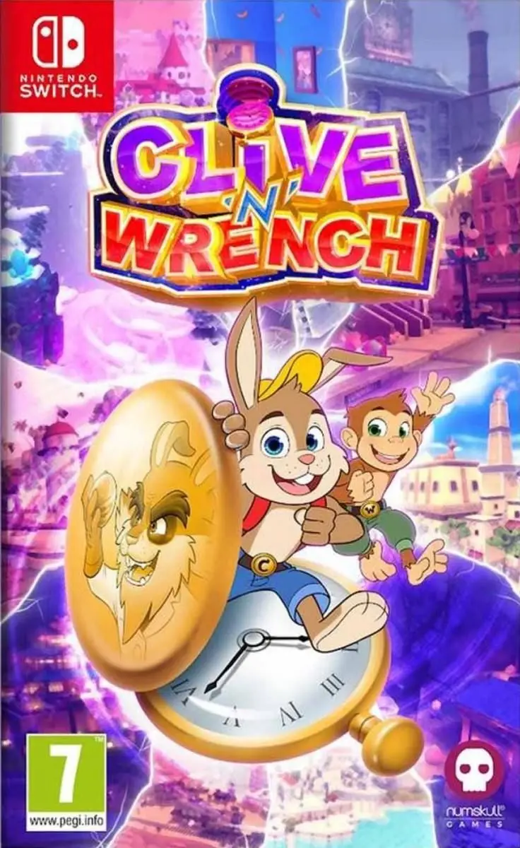 Clive 'N' Wrench Nintendo Switch okładka gry