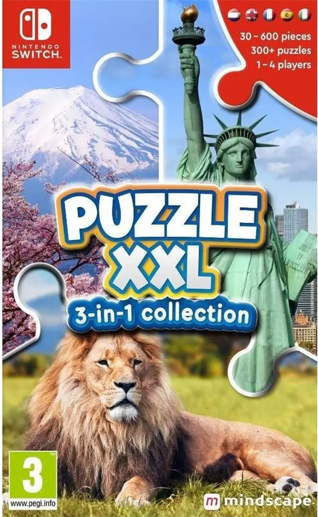 Puzzle XXL 3-in-1 Collection Nintendo Switch okładka gry