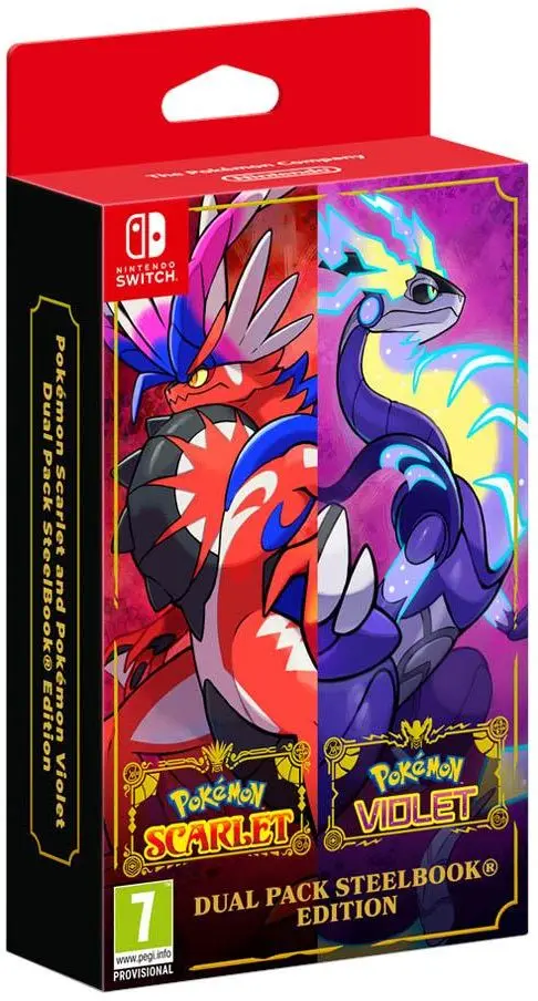 Pokemon Scarlet & Violet Dual Pack Nintendo Switch okładka gry