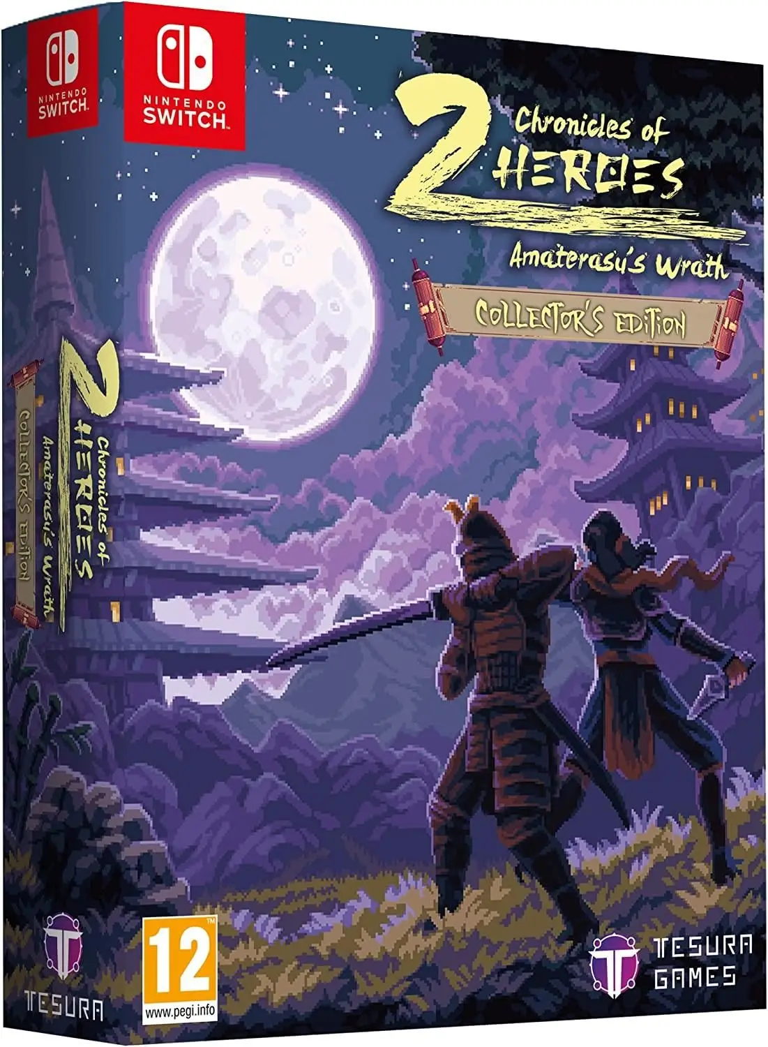 Chronicles of 2 Heroes Amaterasu's Wrath Collector's Edition Nintendo Switch okładka gry