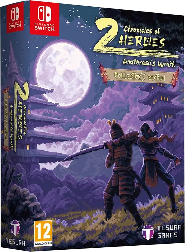 Chronicles of 2 Heroes Amaterasu's Wrath Collector's Edition Nintendo Switch okładka gry