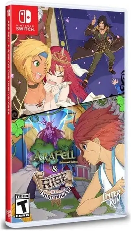 Ara Fell and Rise of the Third Power Nintendo Switch okładka gry
