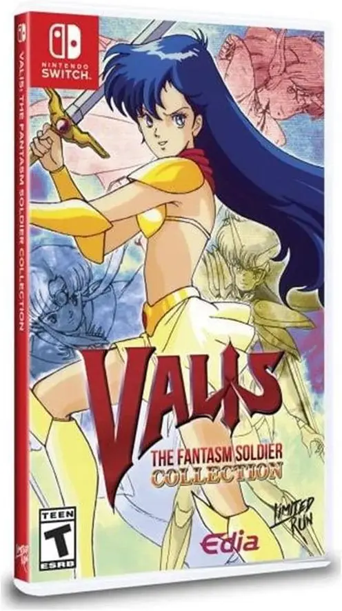 Valis The Fantasm Soldier Collection Nintendo Switch okładka gry