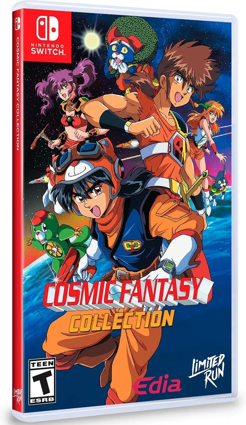 Okładka gry Cosmic Fantasy Collection na Nintendo Switch