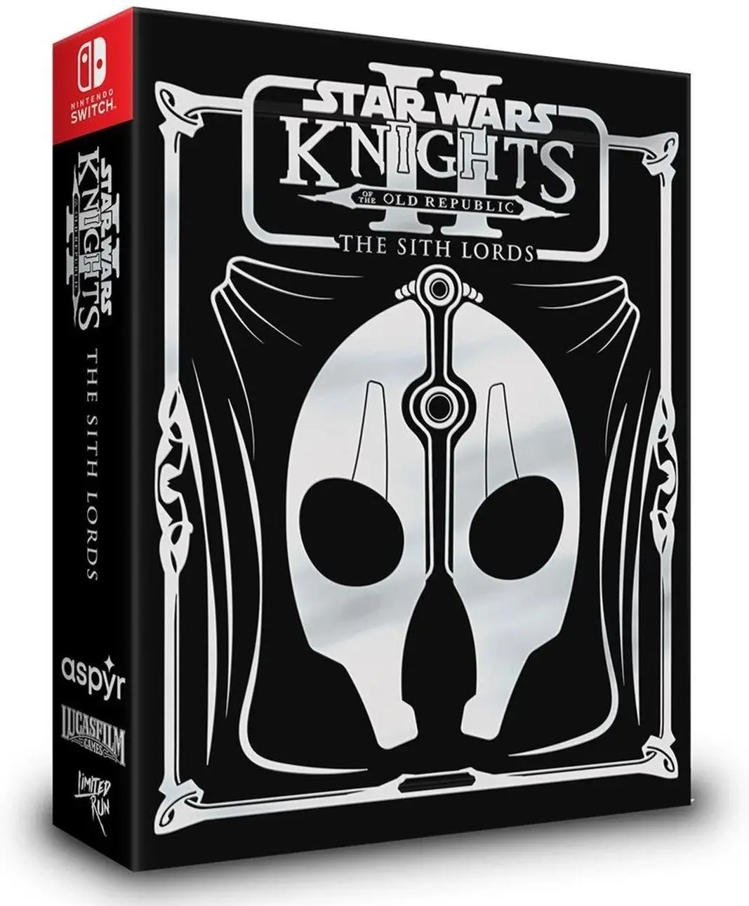 Okładka gry Star Wars Knights of the Old Republic II The Sith Lords Premium Edition na Nintendo Switch