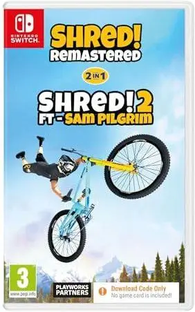 Shred! Remastered & Shred! 2 Ft. Sam Pilgrim Nintendo Switch okładka gry