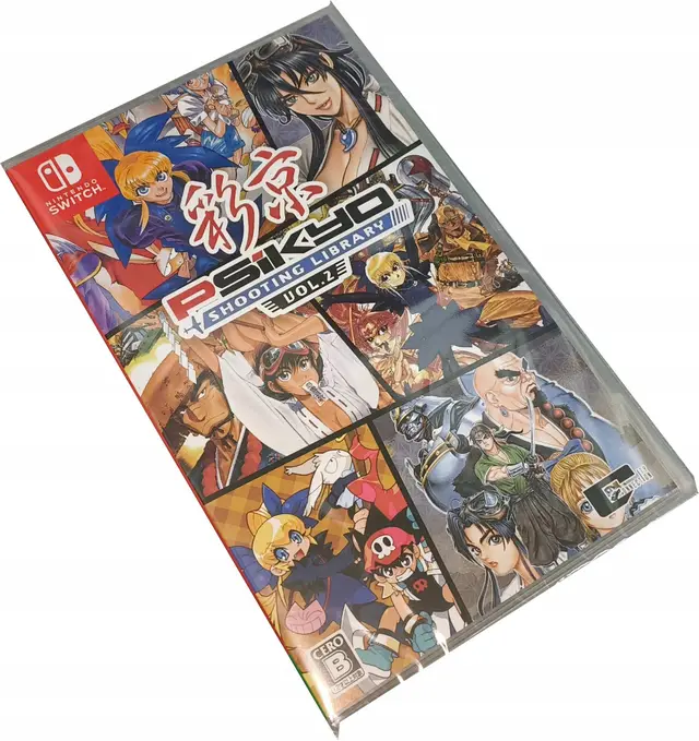 Psikyo Shooting Library Vol. 2 Nintendo Switch okładka gry
