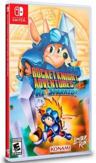 Rocket Knight Adventures Re-Sparked Nintendo Switch okładka gry