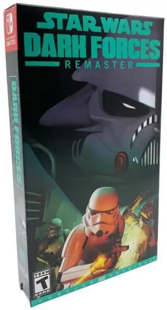 Okładka gry Star Wars Dark Forces Remaster VHS Edition na Nintendo Switch