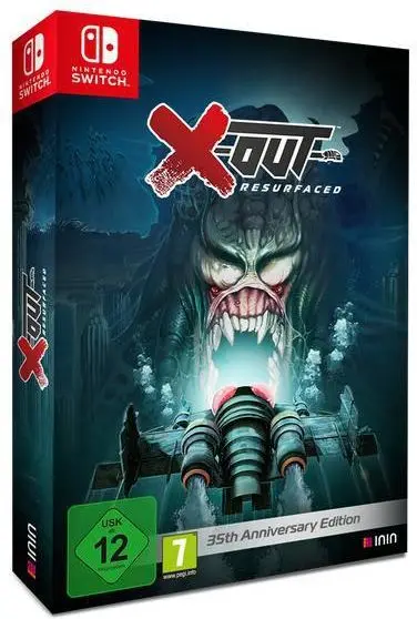 X-Out Resurfaced Special Edition Nintendo Switch okładka gry