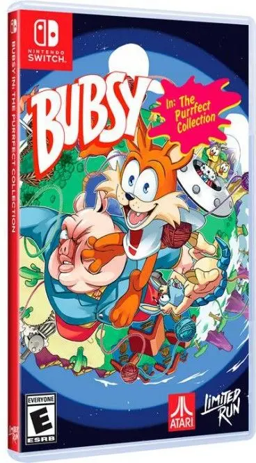 Okładka gry Bubsy in The Purrfect Collection na Nintendo Switch
