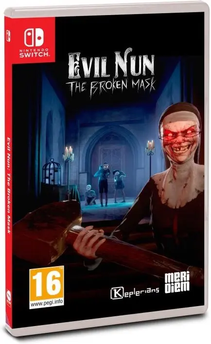 Okładka gry Evil Nun The Broken Mask na Nintendo Switch Okładka gry Evil Nun The Broken Mask na Nintendo Switch
