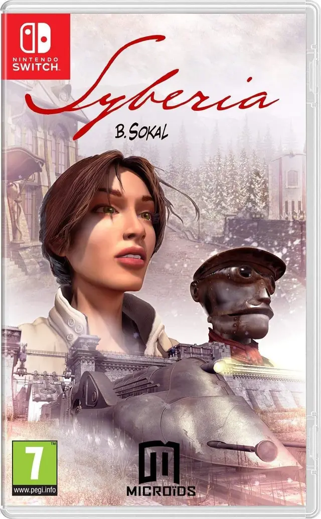 Syberia Nintendo Switch okładka gry