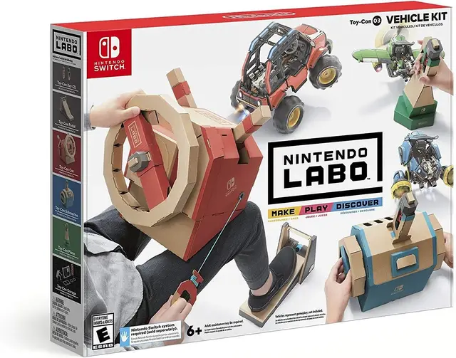 Labo Vehicle Kit Nintendo Switch okładka gry