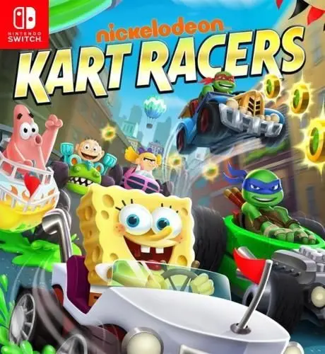 Nickelodeon Kart Racers Nintendo Switch okładka gry