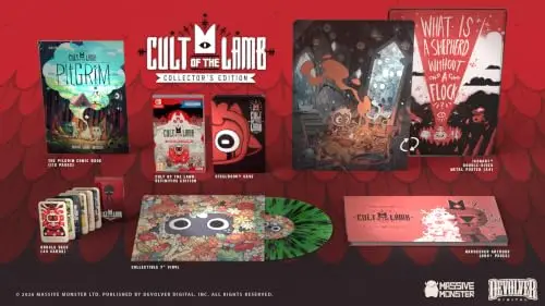 Cult of the Lamb: Definitive Edition Collector's Edition Nintendo Switch okładka gry