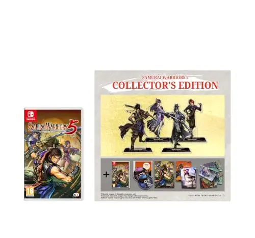 Okładka gry SAMURAI WARRIORS 5 Edycja kolekcjonerka na Nintendo Switch Okładka gry SAMURAI WARRIORS 5 Edycja kolekcjonerka na Nintendo Switch