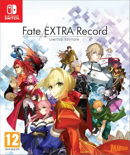 Okładka gry Fate/EXTRA Record Limited Edition na Nintendo Switch Okładka gry Fate/EXTRA Record Limited Edition na Nintendo Switch