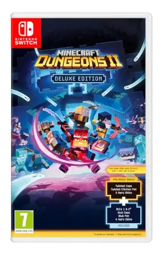 Minecraft Dungeons II Deluxe Edition Nintendo Switch okładka gry
