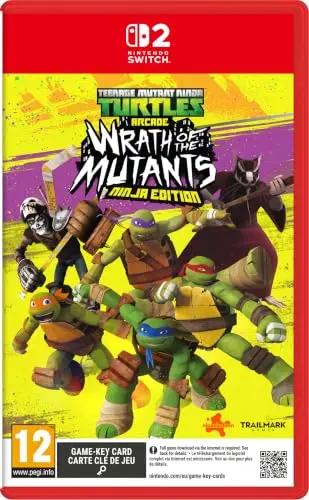 Okładka gry Teenage Mutant Ninja Turtles: Wrath of the Mutants Ninja Edition na Nintendo Switch 2 Okładka gry Teenage Mutant Ninja Turtles: Wrath of the Mutants Ninja Edition na Nintendo Switch 2