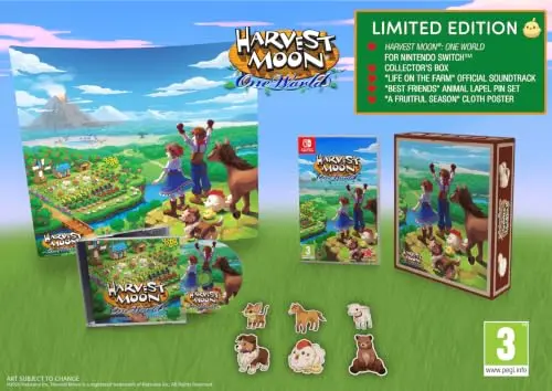 Okładka gry Harvest Moon: One World - Limited Edition na Nintendo Switch Okładka gry Harvest Moon: One World - Limited Edition na Nintendo Switch