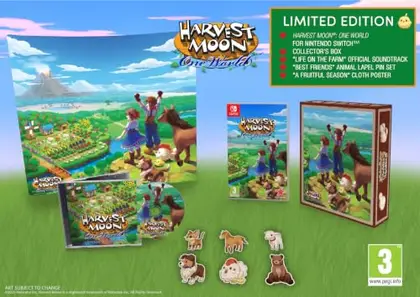 Harvest Moon: One World - Limited Edition Nintendo Switch okładka gry
