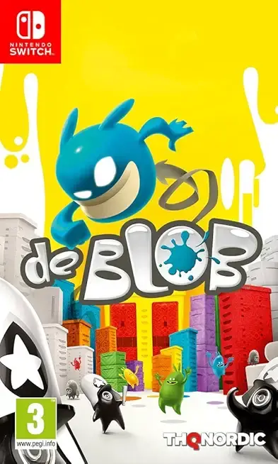 De Blob Nintendo Switch okładka gry