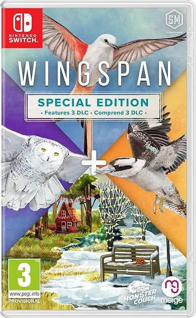 Wingspan Nintendo Switch okładka gry