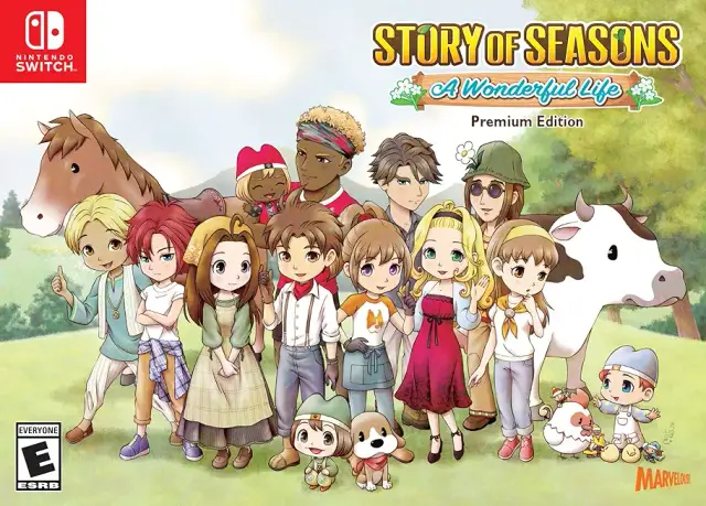 Story of Seasons: A Wonderful Life Premium Edition Nintendo Switch okładka gry